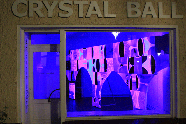 Michaele Brüll Nylon Superstructure Galerie Crystal Ball Berlin